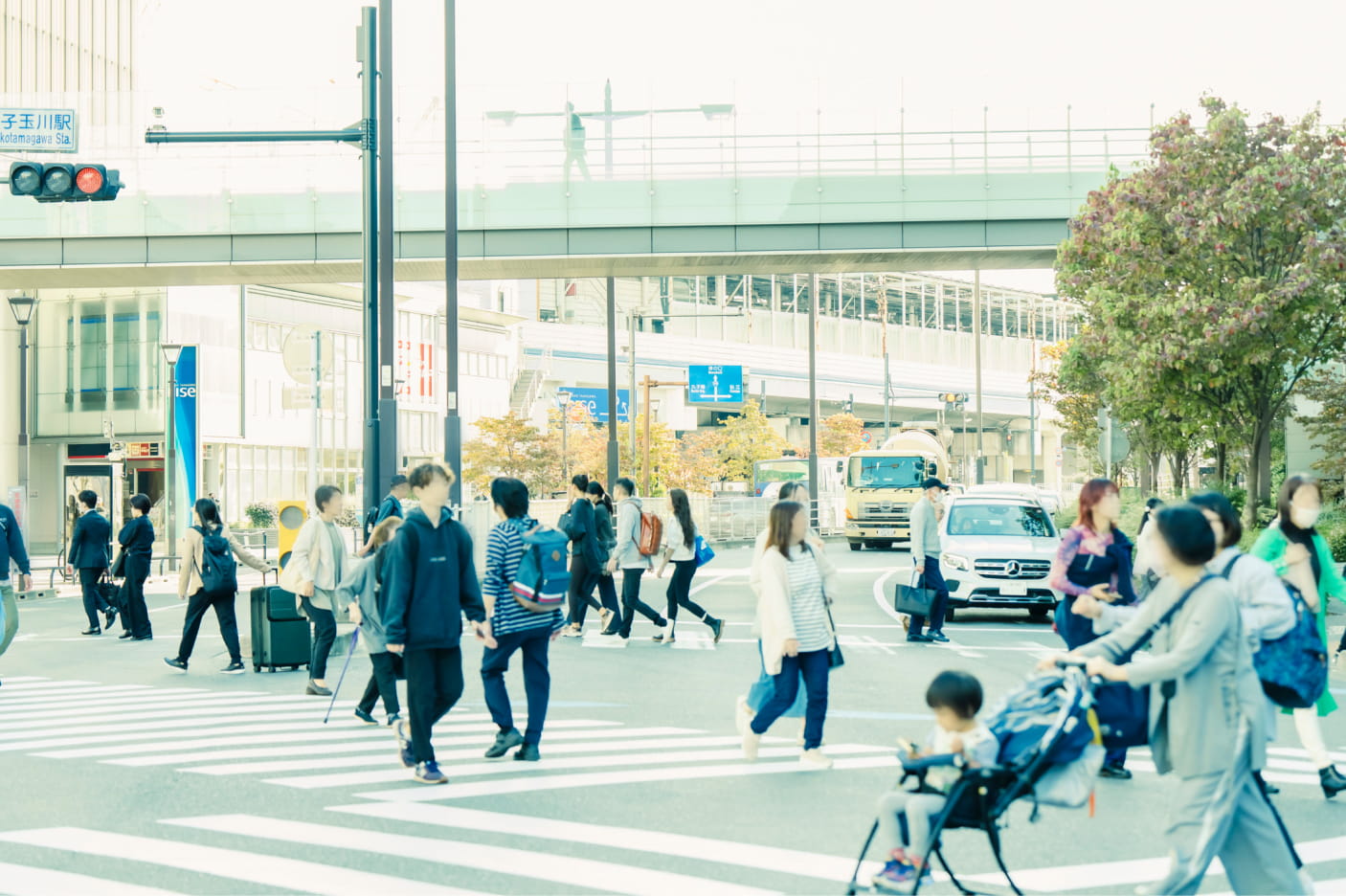 写真：交差点