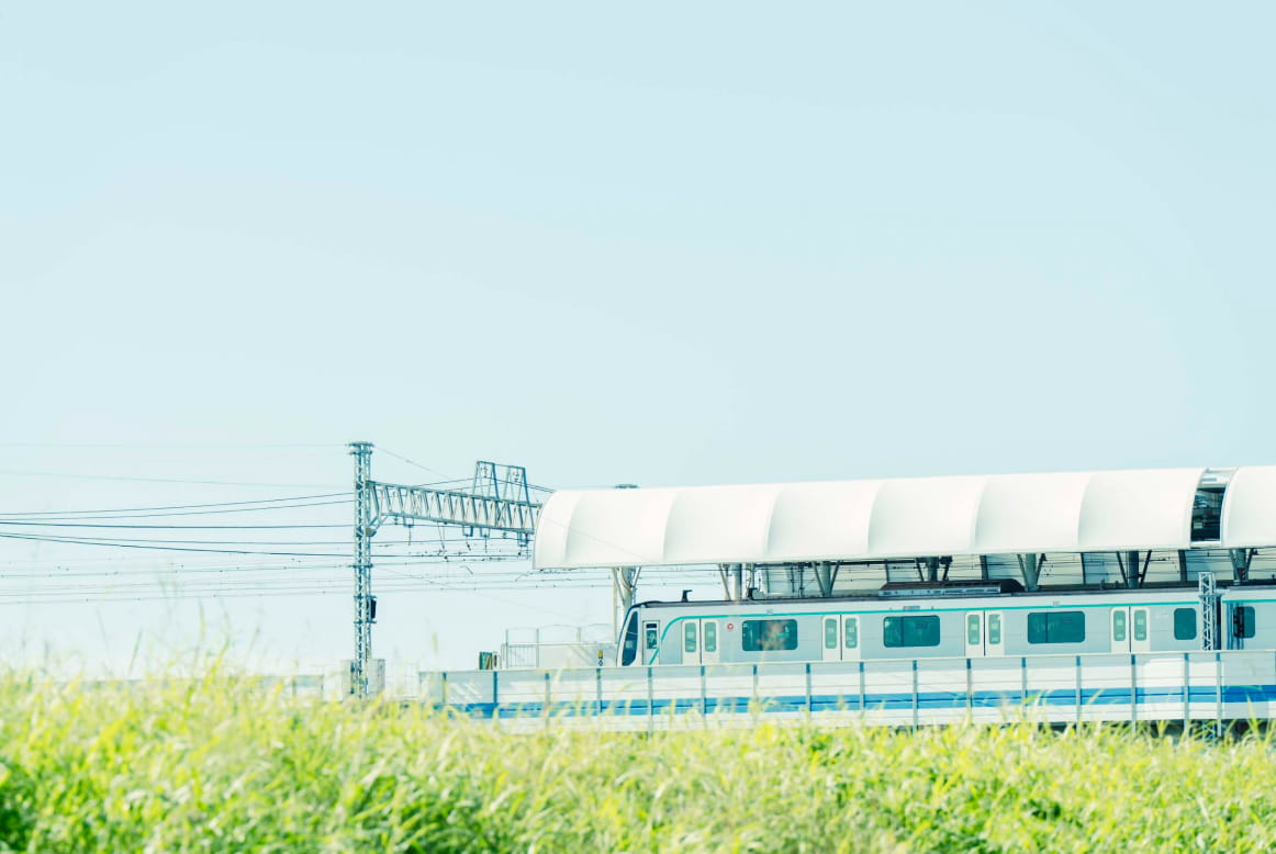 電車のある風景